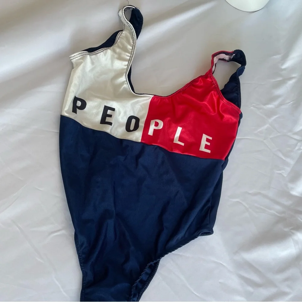People Red White Blue One Piece - Picture 1 of 3